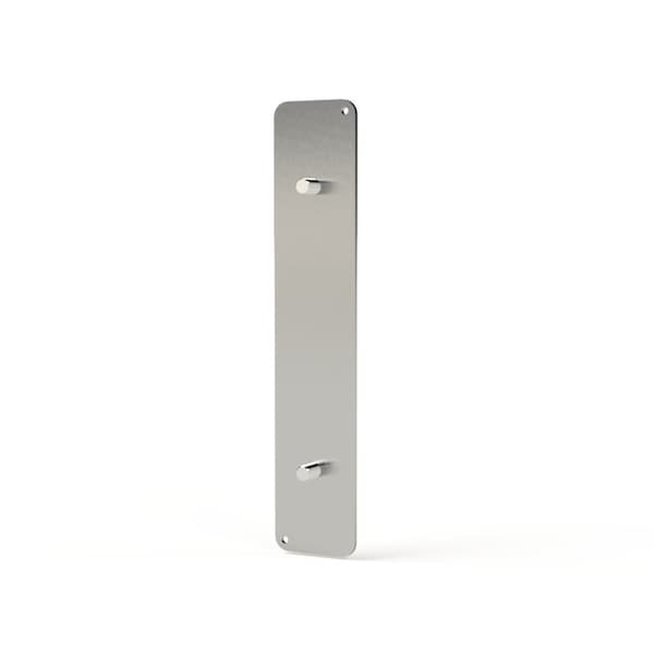 Cover Plate, 7-1/2 in. H x 1-1/2 in. W x 0.08 in. L, 304 Stainless Steel